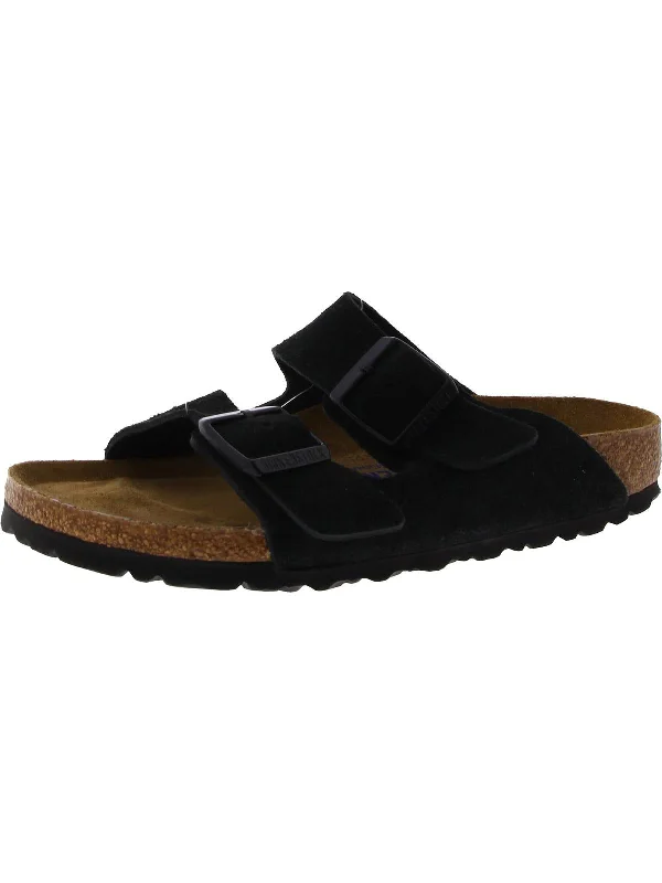 Arizona BS Mens Suede Slip On Slide Sandals