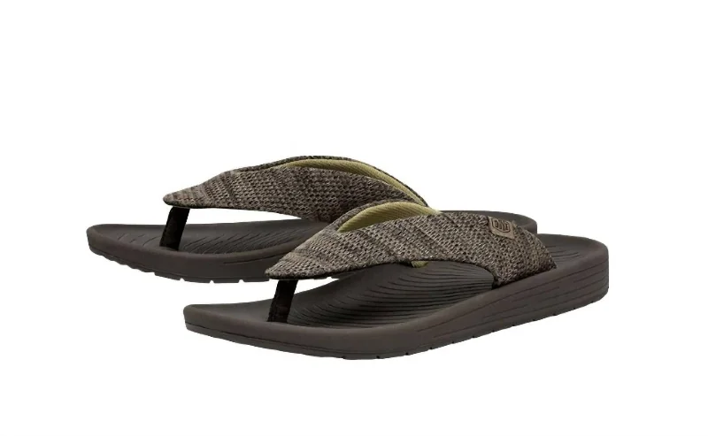 Men Milo Sandal In Brown