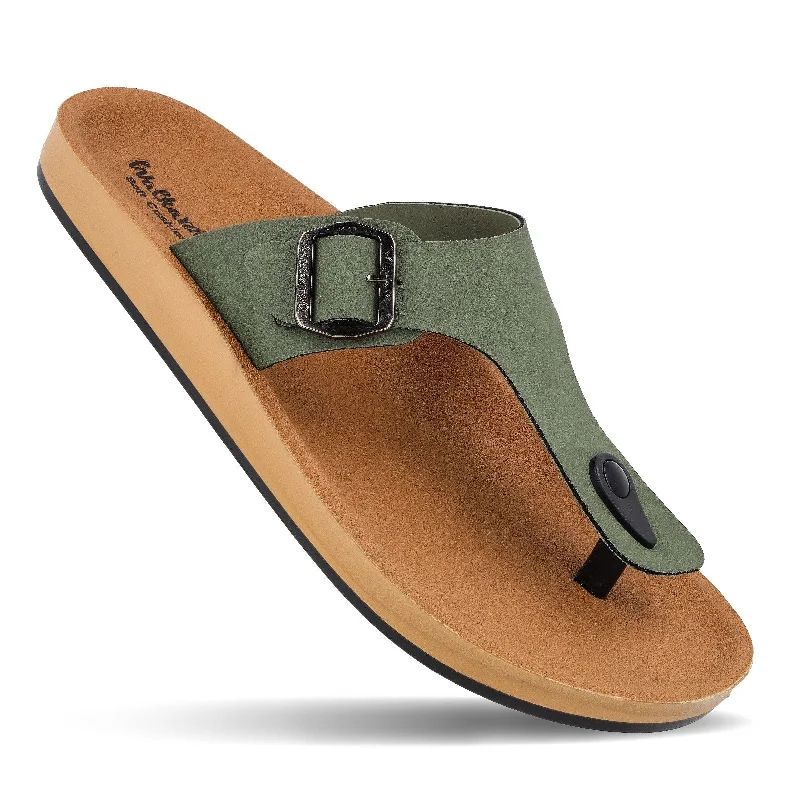 Men's Daily Wear Sandals - WE1332 Olive