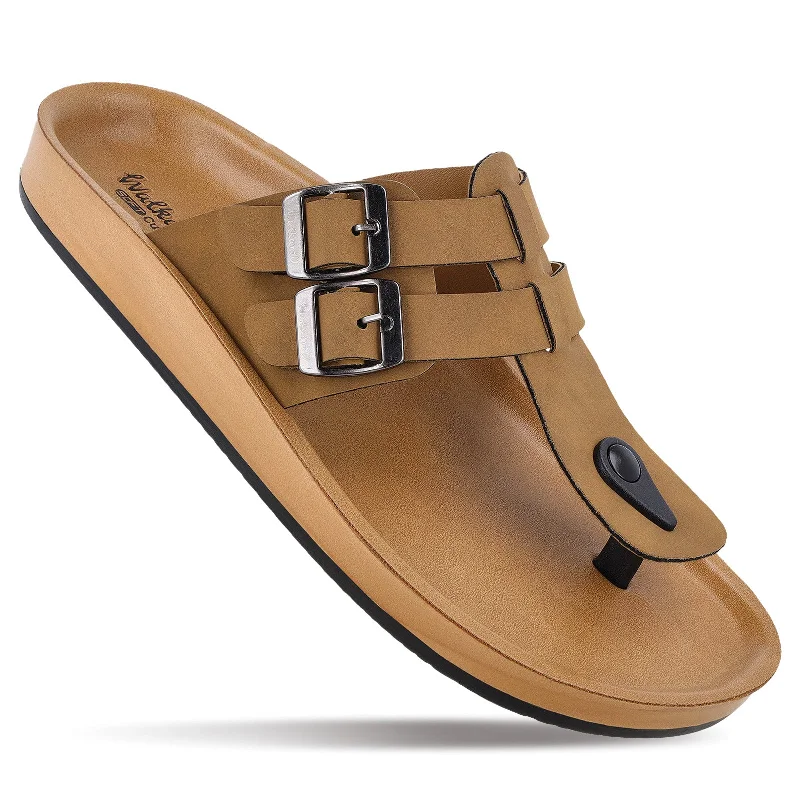 Men's Daily Wear Sandals - WE1345 Cedar Tan