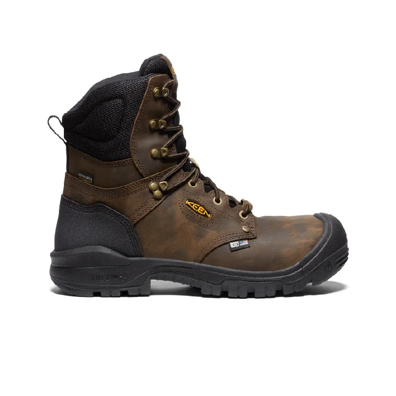 Men's Independence 8" Waterproof Boot (Carbon Toe)  |  Dark Earth/Black