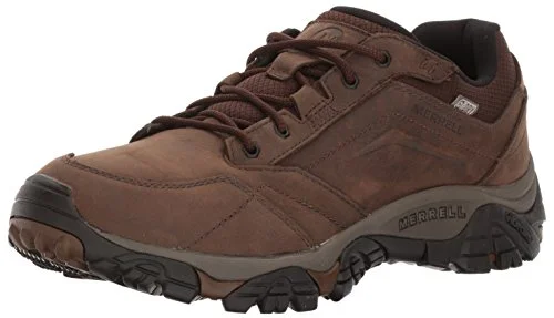 Merrell Men's Moab Adventure Lace Waterproof Hiking Shoe, Dark Earth, 8.5 M US