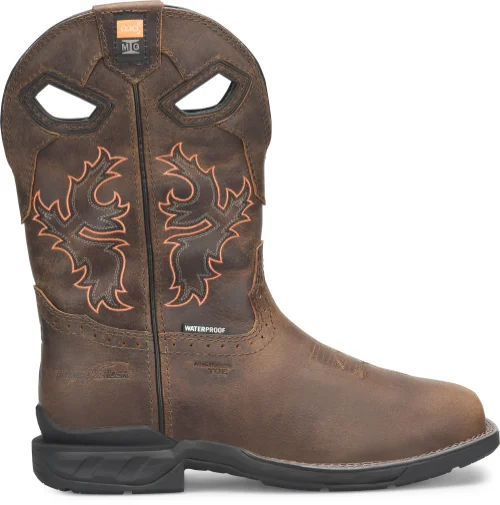 Double H Boot Redeemer Comp Toe Met Guard Brown Men's