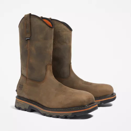 Timberland True Grit Pull On Comp Toe Waterproof Turkish Brown Men's