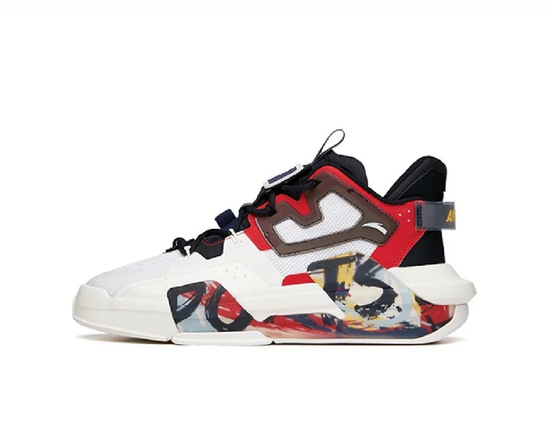 [Yibo Wang] Anta Men's Badao 3.0 Sports Shoes Graffiti