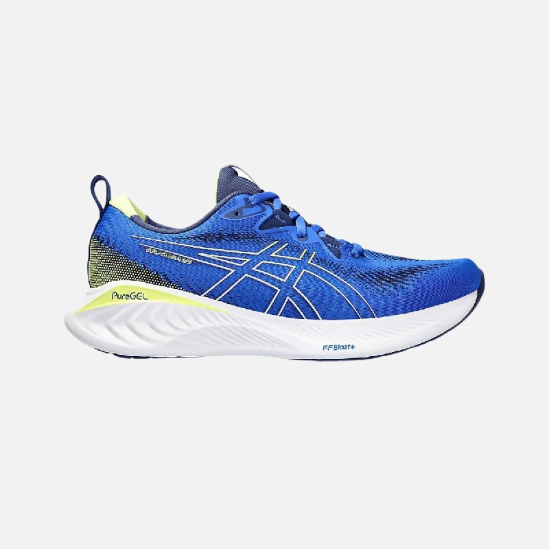 Asics GEL-CUMULUS 25 Men's Running Shoes -Illusion Blue/Glow Yellow