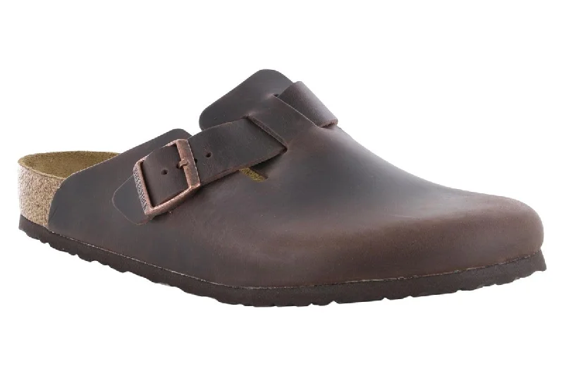 Birkenstock Boston Oiled Leather Habana