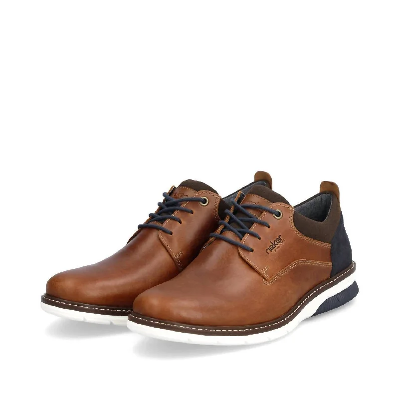 Men's Dustin Oxford Shoes In Amaretto/pazifik