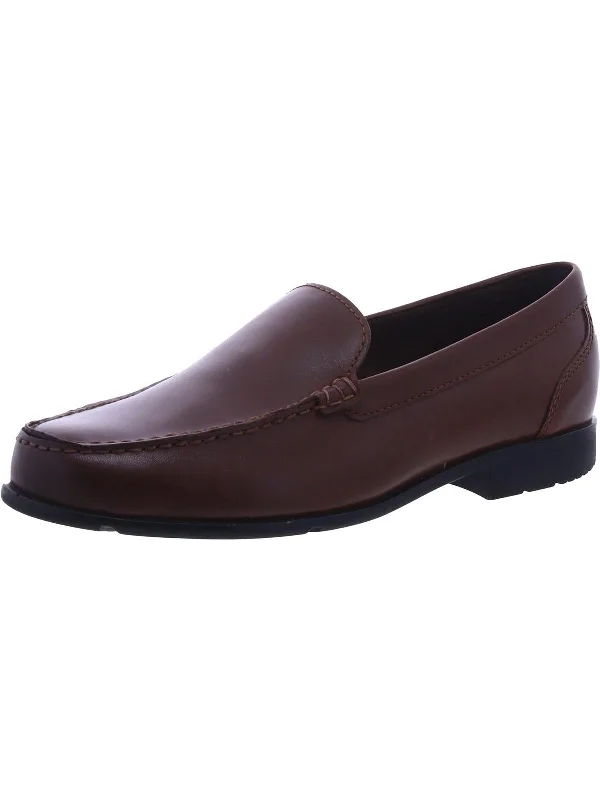 Mens Leather Slip On Loafers