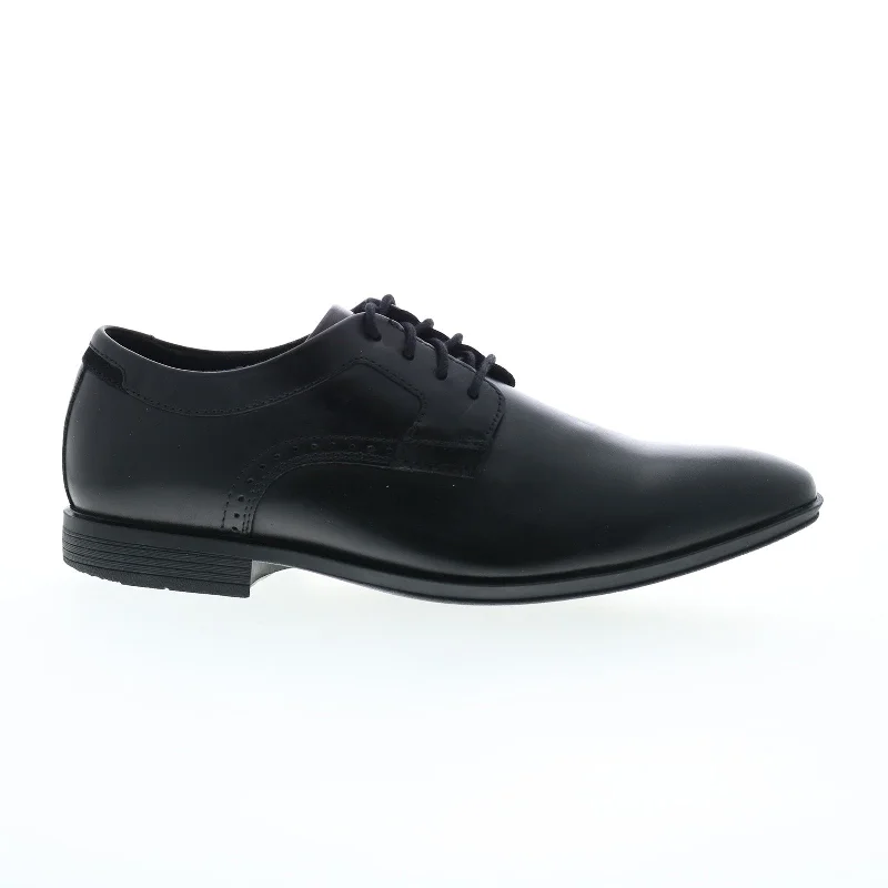 Rockport Somerset Plain Toe Mens Black Oxfords & Lace Ups Plain Toe Shoes